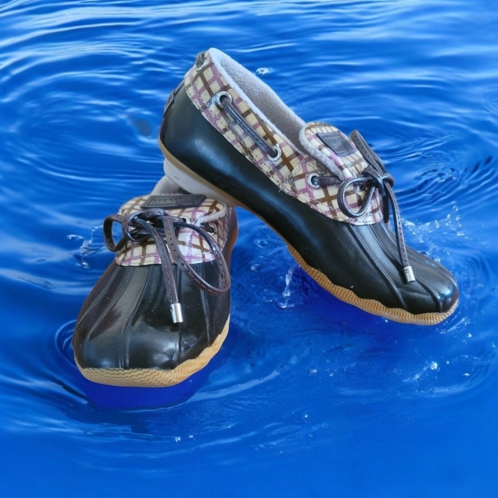 SPERRY TOP SIDER 6M Plaid and Black - Picture 2 of 8